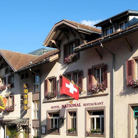 Hotel National Frutigen Exterior foto